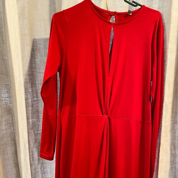 Beautiful ASOS RedMaxi Dress US 14 - Picture 6 of 8